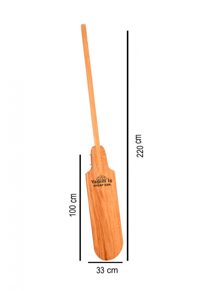 220x100x33 Cm Ahşap Fırın Küreği