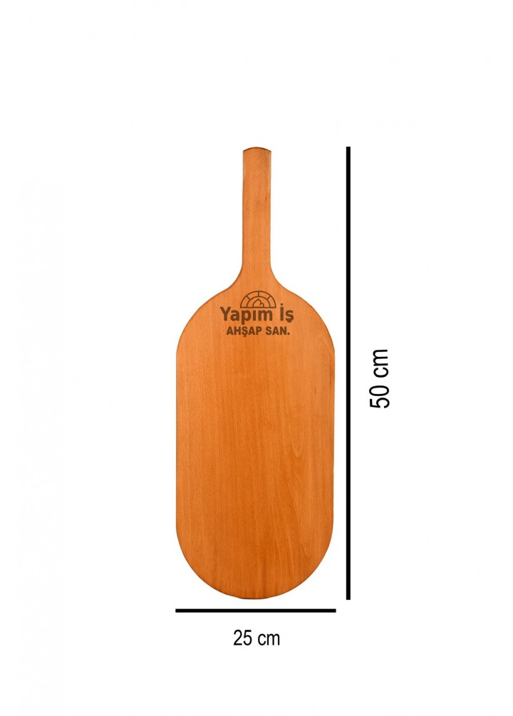 50x25 Cm Ahşap Fırın Küreği